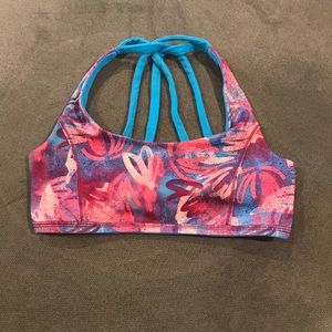 EUC Girls Ivivva size 12 bra